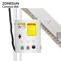 Convoyeur incliné à godets ZONESUN ZS-SLJ2 pour particules, noix, haricots, granulés – Machine d'alimentation de grains pour ligne de production