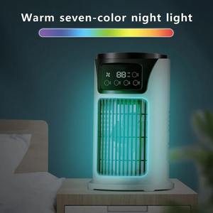 Nouveau Ventilateur Climatiseur Portable Mini avec Minuteur, Ventilateur de Table Rafraîchissant à Eau USB avec Humidificateur pour Maison, Chambre, Bureau, Mobile - Product Image 4