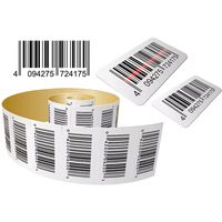 Etiqueta Adhesiva en Rollo Personalizada con Código QR Variable, Código de Barras, Número de Serie, para Almacén, Comercio Minorista, Supermercado, Etiqueta para Productos