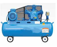 Professionnel 4kw 5.5Hp industriel tout en un Mini compresseur d'air à vis de type mobile avec roues pour une utilisation en peinture