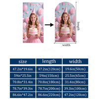 Housse d'arche de mariage personnalisée, design éthiopien, logo, toile de fond d'arche, housse en spandex, personnalisation de n'importe quel design