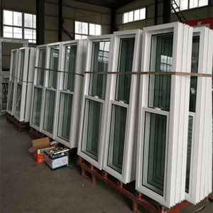 Fenêtre suspendue à cadre en vinyle simple émaillé de style américain à bas <span class=keywords><strong>prix</strong></span> avec aileron de clouage - Product Image 5