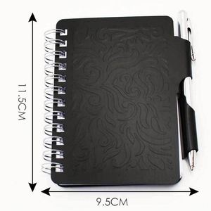 Wholesale Creative Paper <b>Notebooks</b> with Aluminum Shell and Metal Shell Includes Pens and Alloy Coil Creative Design - Product Image 5