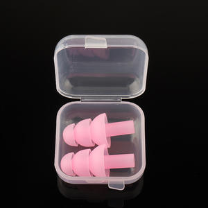 Tapones para los oídos de natación de silicona impermeables para adultos Tipo de gafas de carreras Mantener el agua fuera de la oreja para hombres y mujeres - Product Image 6