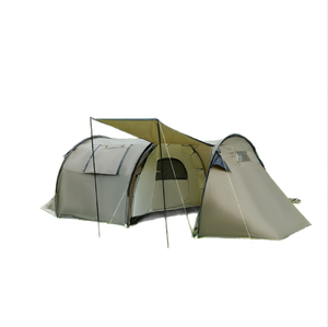 Tente tunnel d'extérieur haut de gamme - Abri de camping portable, pliable, grande capacité, imperméable - Product Image 2