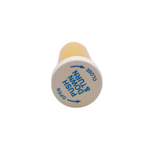 Groothandel Oranje Pillenflessen 30dr Kindveilig Duw-Naar-En Draaikap Medicijncontainer Omkeerbare Flesjes Deksel Voor Twee Doeleinden - Product Image 5