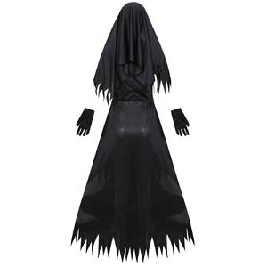 Disfraz de Halloween de Hermana Demonio HP, Disfraces de Terror, Túnicas Largas, Disfraz de Monja Sangrienta Espeluznante para Mujer, Cosplay, Vestido de Fantasía - Product Image 3