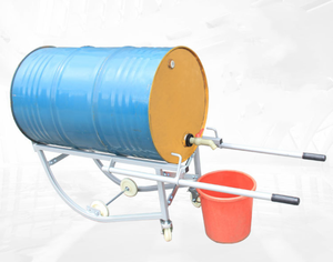 Manutentionnaire de fûts multifonctionnel de 270 kg, basculeur de fûts de 55 gallons, chariot de manutention de fûts, chargement et déchargement de camions - Product Image 3