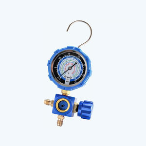 उच्च गुणवत्ता वाले एचवीएसी रेफ्रिजरेटर दबाव गेज-1 ~ 35 बार कम दबाव कई गेज वाल्व उपकरण - Product Image 3