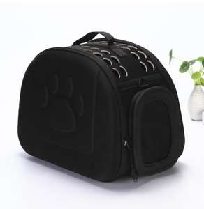 Bolsa de viaje plegable para mascotas, bolsa de gato EVA portátil de cara suave con ventanas de malla, diseño poroso, gran oferta - Product Image 5