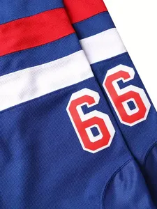 Uniforme de hockey sobre hielo transpirable cosido al por mayor de fábrica MacKinnon Landeskog - Product Image 5