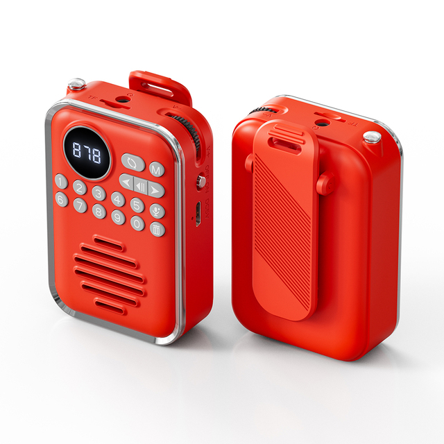 P70 Portable AM FM Radio TF Card Mp3 Player New Design Mini Pocket Bluetooth Speaker