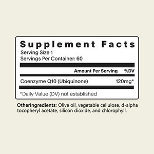 โคเอ็นไซม์เหลว60แคปซูลแบบนิ่มสำหรับ COQ10นุ่ม Q10 - Product Image 2
