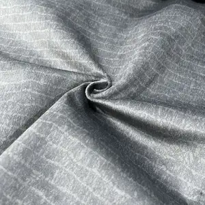 printing polyester tricot warp knitted striped velvet super soft upholstery fabric for sofa