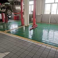 Venta al por mayor de calidad, taller de garaje de carga pesada, almacén, oficina, moneda, suelo de diamante, suelo antideslizante, azulejo de PVC entrelazado