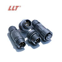 Connecteur étanche, prise et prise de courant, 2 3 4 5 6 7 8 9 10 11 12 broches M16 ip68