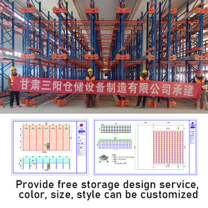 Systèmes de rayonnage multi-étagères et de rayonnage à palettes, rayonnage robuste 2000 kg, rayonnages empilables, stockage en entrepôt, rayonnage d'entrepôt - Product Image 6