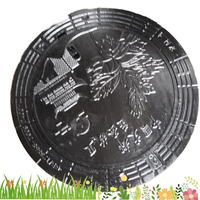 Couvercle de manhole SMC pour parking de supermarché