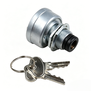 Interrupteur à clé d'allumage TCA15075 avec 2 clés pour <span class=keywords><strong>tracteur</strong></span> John Deere, tondeuse à gazon, véhicule utilitaire Gator, pièces détachées - Product Image 1