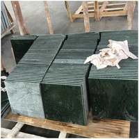 Carreaux de sol en marbre vert foncé poli et imperméable Verde Guatemala pour cuisine, salon, villa, hôtel, salle de bain, hall d'hôpital