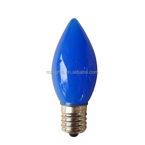 Thương mại trang bị thêm SMD Bóng Đèn Gốm mịn LED C9 đèn giáng sinh bóng đèn màu xanh lá cây cho kỳ nghỉ ngoài trời trang trí - Product Image 2