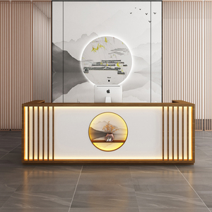 Fábrica de Muebles de Madera: Expertos en la Fabricación de Mostradores de Recepción Personalizados para Proyectos de Decoración Comercial en Zonas Turísticas Culturales - Product Image 2