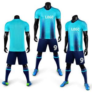 Maglie da Calcio Sportive di Alta Qualità Personalizzate con Stampa Digitale in Spandex/Poliestere ad Asciugatura Rapida Unisex Estive con Collo Rotondo e Maniche Corte - Product Image 2