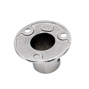 Base de fixation ronde en acier inoxydable de haute qualité pour main courante de <span class=keywords><strong>bateau</strong></span> à 30/45/60/90 degrés - Product Image 5