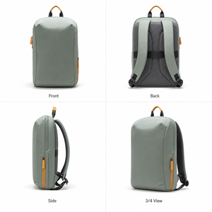 Mochila Antirrobo Impermeable para Portátil, para Viajes, Negocios y Escuela, con Cierre de Cremallera USB, Forro de Poliéster, Diseño Moderno - Product Image 3