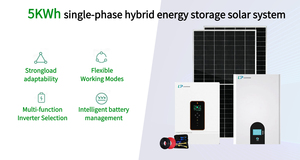 Sistema de Almacenamiento de Energía Solar Híbrido Todo en Uno para el Hogar, de 5-100kW y 100kWh, con Controlador MPPT, Batería de Iones de Litio y Función de Acoplamiento CA - Product Image 5