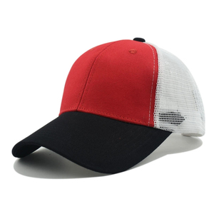 Gorras Trucker Deportivas de 6 Paneles de Algodón Twill con Malla, Bordado de Logotipo Personalizado, Colores Mixtos, Bordado a Mano Oxford Dot Argyle - Product Image 6