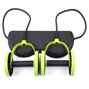 Equipo de entrenamiento para adelgazar, rodillo de doble rueda Abdominal para Fitness profesional, gimnasio, cintura - Product Image 2