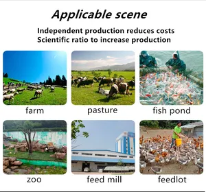 Máquina de alimentação de animais 2023 220v/380v 60-2500kg por hora, máquina de alimentação de animais, preço barato para auto-processamento da fazenda, venda imperdível