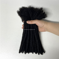 Estensioni Dreadlock Istantanee KAMA 100% Capelli Umani, Fatte a Mano all'Uncinetto, 0.4cm 0.6cm 0.8cm, per Rivenditori
