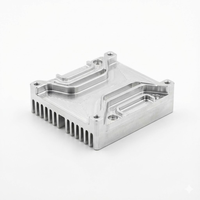 Connecteur de pied de robot en aluminium usiné CNC, composants anodisés de précision pour l'assemblage de robots quadrupèdes
