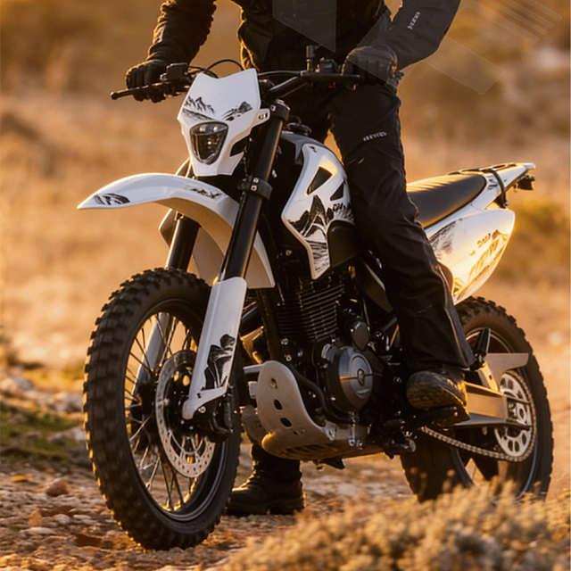 PR300 300cc Adult Off Road Motorbike 890mm Seat Height 7L Fuel Tank Air Cooled 5-Gear Transmission Dirt Bike Trail Enduro Bike