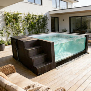 Piscine hors sol familiale, piscine en conteneur amovible, piscine extérieure pour la maison - Product Image 4