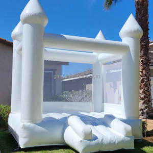 GMY Inflables, <span class=keywords><strong>Alquiler</strong></span> de Brincolines para Fiestas Comerciales, Brincolín Pequeño Blanco para Niños Pequeños - Product Image 2