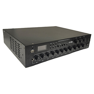 2025 nuova vendita calda WIFI bluetooth amplificatore Pa sistema Mixer <span class=keywords><strong>Bgm</strong></span> 120 Watt amplificatore Audio 6 zona amplificatori e altoparlanti - Product Image 2