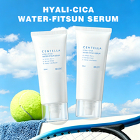 Sérum Visage Réparateur Hydratant IREV Centella Hyali-Cica Water-Fitsun SPF50 Effet Barrière, Formule Aquatique, Marque Privée OEM