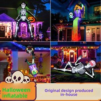 Nouvelle Sculpture Gonflable Artistique en PET pour Halloween, Décoration Extérieure pour Cour et Magasin, Accessoires de Présentation en Gros