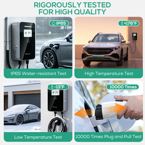 Borne de Recharge pour Voiture Électrique Ovrod 22 kW Wallbox Station de Recharge pour Véhicule Électrique 32A 22 kW Type 2 Chargeur EV - Product Image 3