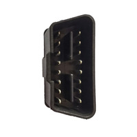 Conector macho J1962, 16 Pines, OBD2 OBD II 2, 24V