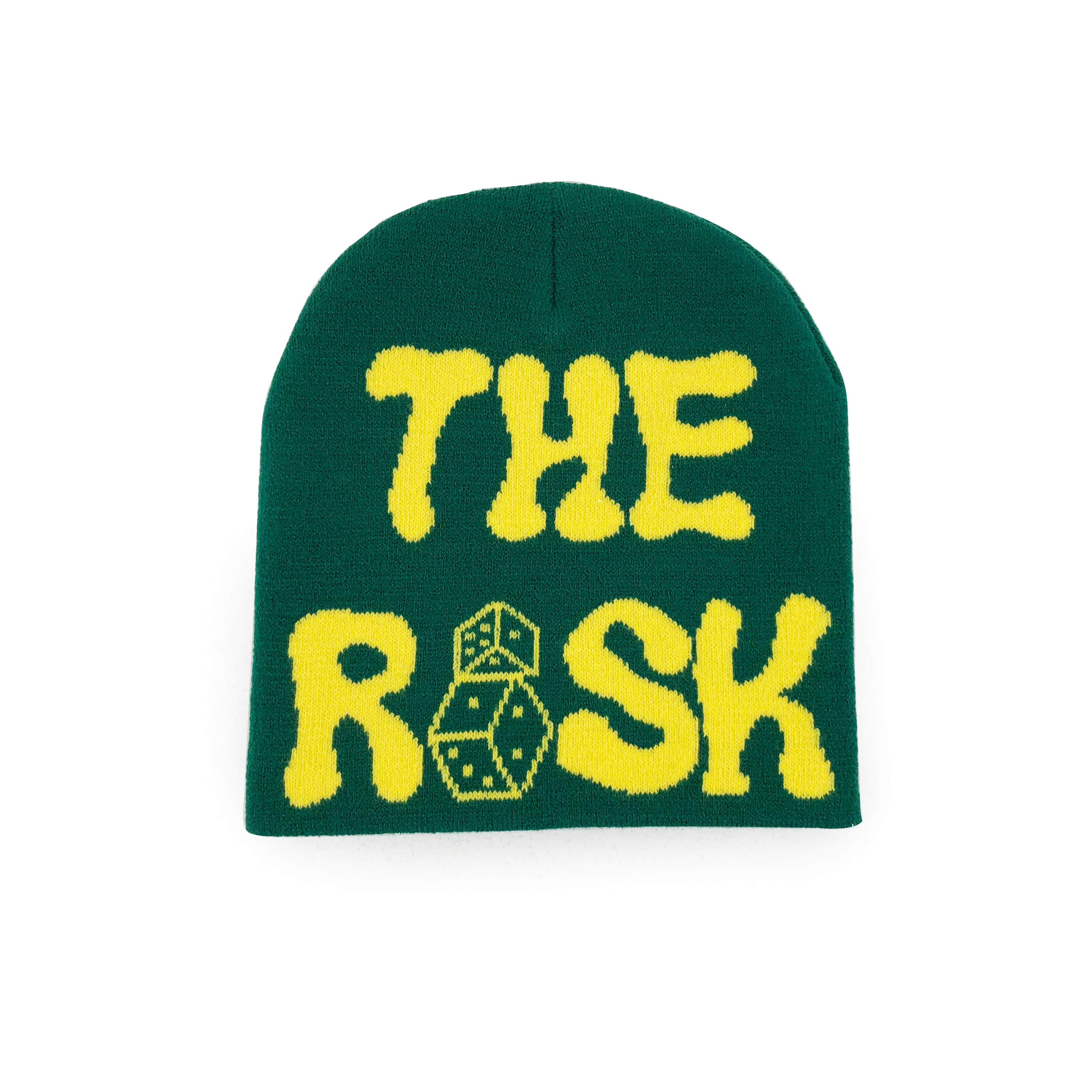 Sublimation Printing Green Classic Quality Adult Wool Cashmere and Merino Silk Lined Beanie Custom Beanie Knit