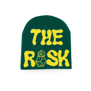 Gorro forrado de seda <span class=keywords><strong>Merino</strong></span> y Cachemira de <span class=keywords><strong>lana</strong></span> para adultos de calidad clásica verde con impresión por sublimación, gorro de punto personalizado - Product Image 1