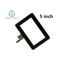 Écran tactile capacitif de 5 pouces FT5336 10PIN G+G, transmittance de 85%, 272x480, multitouch pour panneau industriel