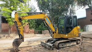 Excavadora de cadenas usada de alta calidad con motor Yanmar de 6 toneladas, caja de cambios y bomba hidráulica, modelo XCM XE60DA 2020 a bajo precio. - Product Image 5