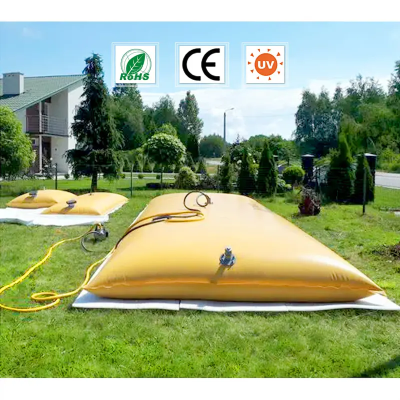 Factory OEM ODM UV CE Citerne Souple 30 000 PVC Canvas Round Shape Tank Water 3000l 1000 L 50 Liter Water Tank