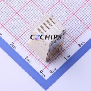 84688-101LF Board-to-Board & Backplane Connector Through hole Component (THT),P=2mm Connector Through Hole - Product Image 2