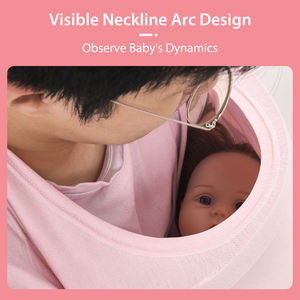 Copertura per l'allattamento al seno Ultra morbida copertura per l'allattamento al seno elastica modale - Product Image 2